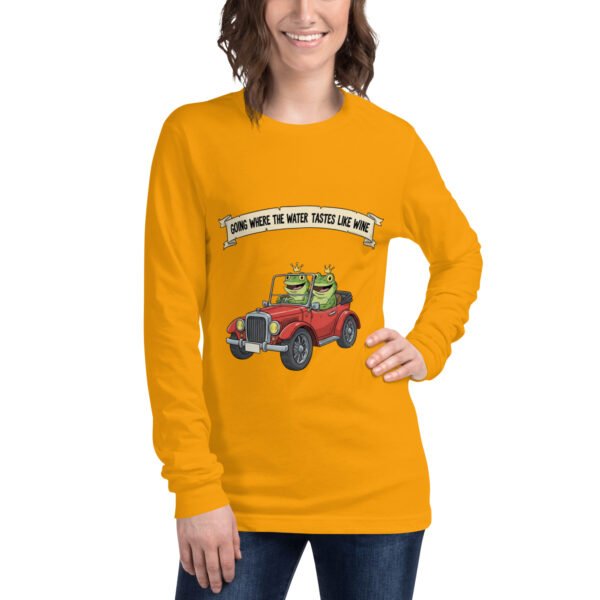 Going Where the Water: Unisex Long Sleeve Tee - Image 9