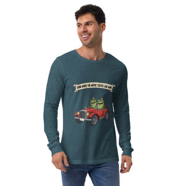 Going Where the Water: Unisex Long Sleeve Tee - Image 4