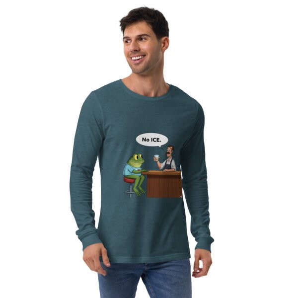 No ICE: Unisex Long Sleeve Tee - Image 6