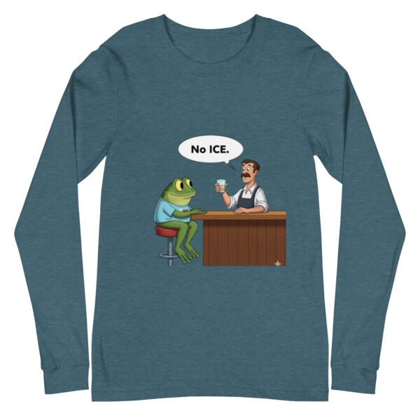 No ICE: Unisex Long Sleeve Tee - Image 21