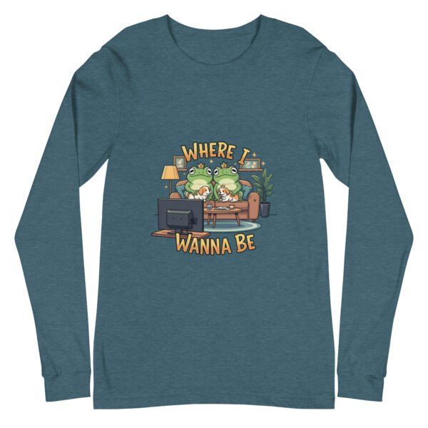 Where I Want to Be: Unisex Long Sleeve Tee - Image 13