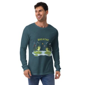 Alternative view of Breathe: Unisex Long Sleeve Tee