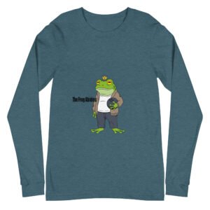 The Frog Abides: Unisex Long Sleeve Tee