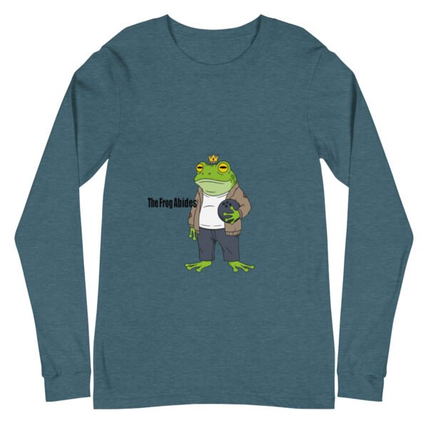 The Frog Abides: Unisex Long Sleeve Tee