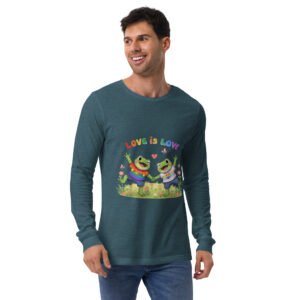 Alternative view of Love is Love: Unisex Long Sleeve Tee