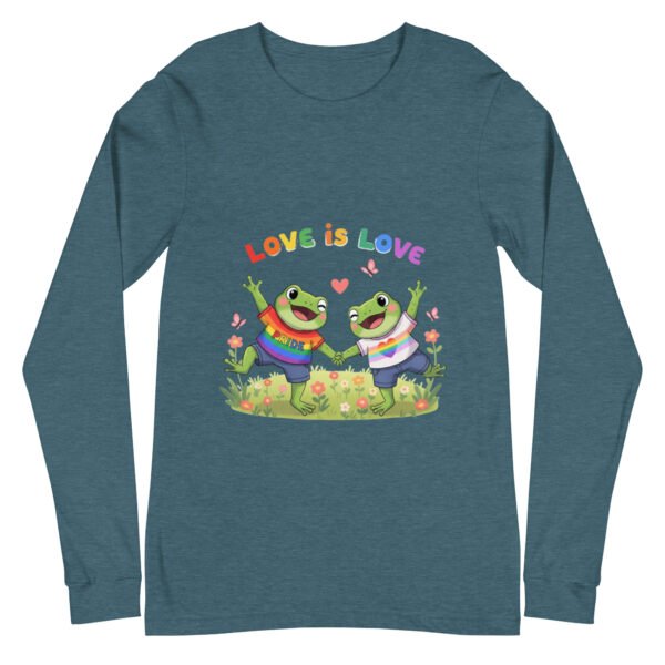 Love is Love: Unisex Long Sleeve Tee - Image 12