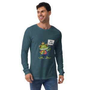 No King: Unisex Long Sleeve Tee