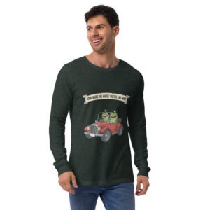 Alternative view of Going Where the Water: Unisex Long Sleeve Tee