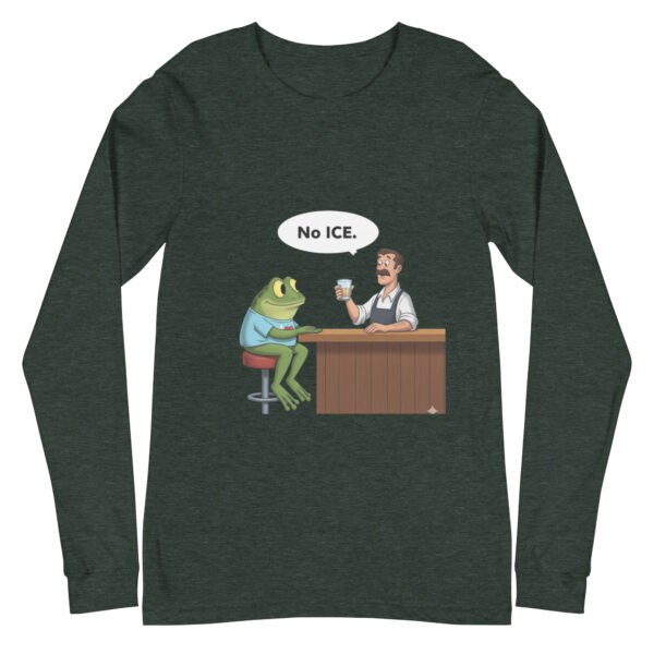 No ICE: Unisex Long Sleeve Tee