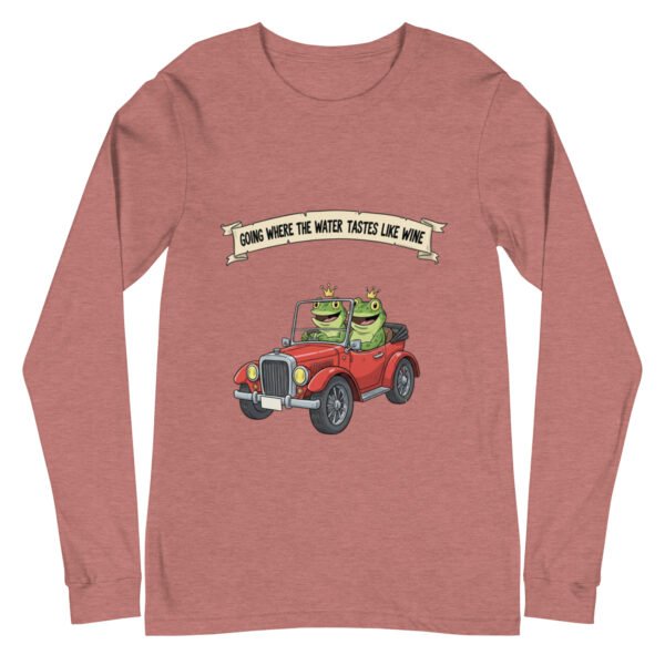Going Where the Water: Unisex Long Sleeve Tee - Image 17