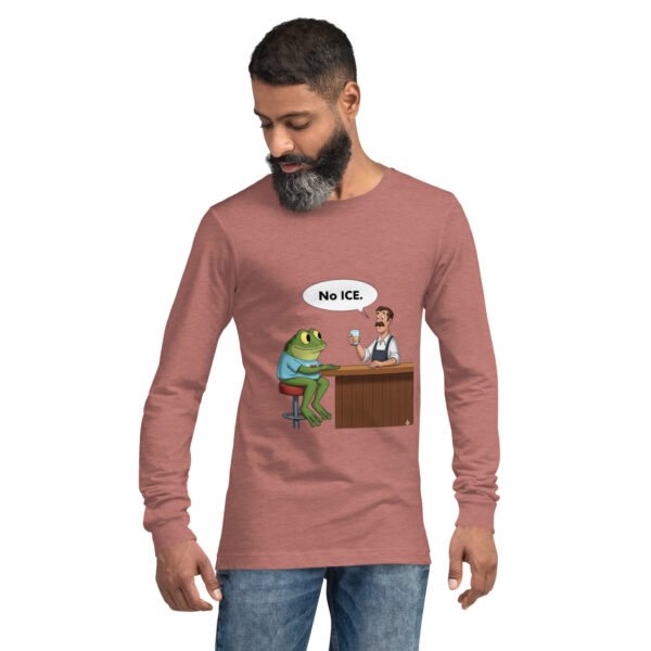 No ICE: Unisex Long Sleeve Tee - Image 10