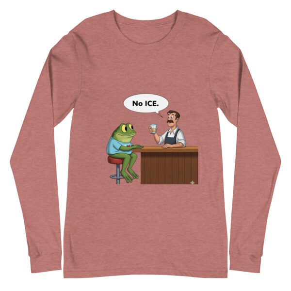 No ICE: Unisex Long Sleeve Tee - Image 25
