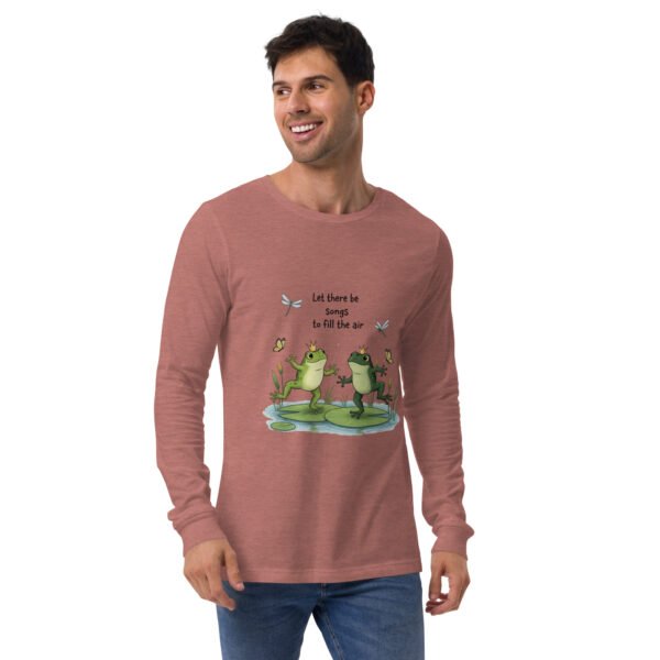 Ripple: Unisex Long Sleeve Tee - Image 6
