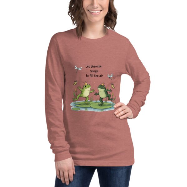 Ripple: Unisex Long Sleeve Tee - Image 7