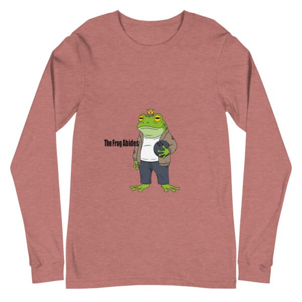 The Frog Abides: Unisex Long Sleeve Tee - Image 13