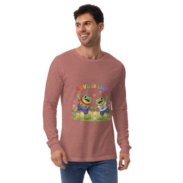 Love is Love: Unisex Long Sleeve Tee - Image 4