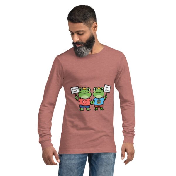 No More War: Unisex Long Sleeve Tee - Image 6