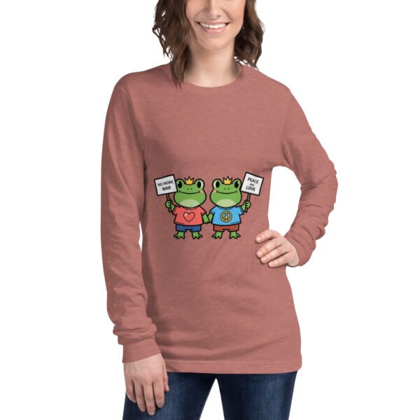 No More War: Unisex Long Sleeve Tee - Image 7