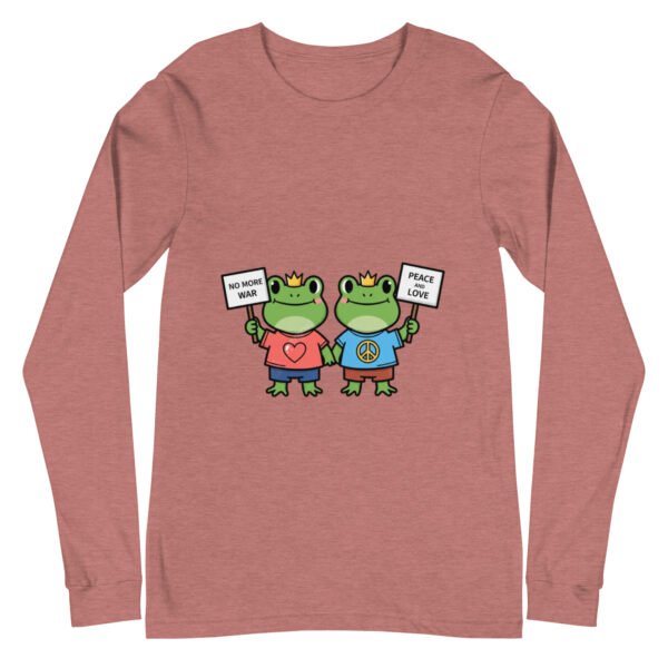 No More War: Unisex Long Sleeve Tee - Image 17