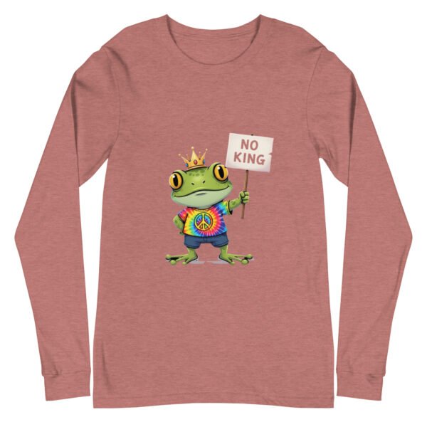 No King: Unisex Long Sleeve Tee - Image 17