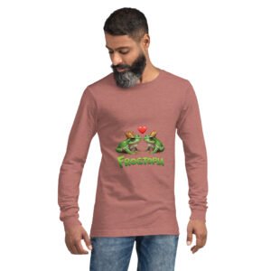 Frogtopia: Unisex Long Sleeve Tee