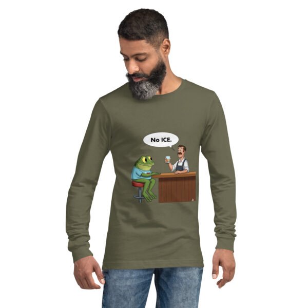 No ICE: Unisex Long Sleeve Tee - Image 8