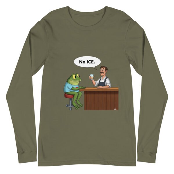 No ICE: Unisex Long Sleeve Tee - Image 23