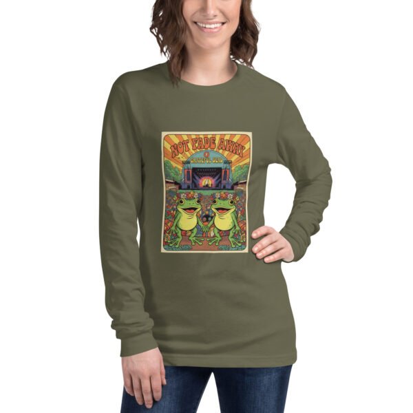 Not Fade Away: Unisex Long Sleeve Tee - Image 5