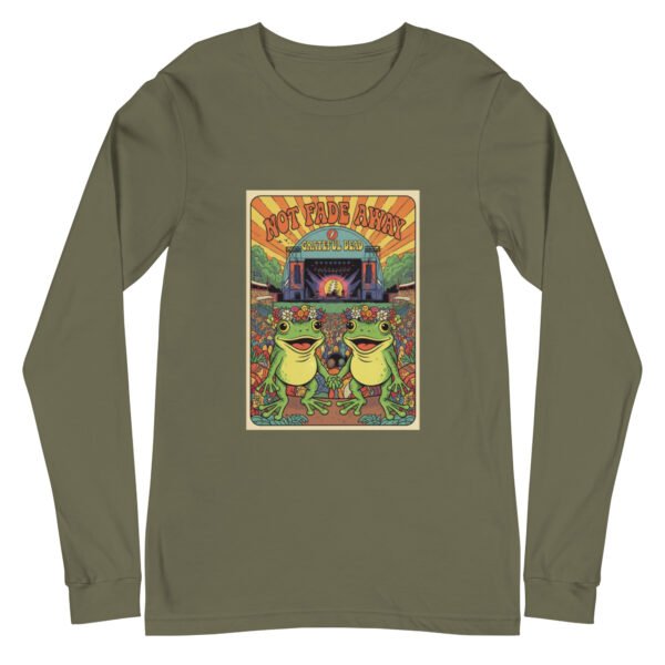 Not Fade Away: Unisex Long Sleeve Tee - Image 14