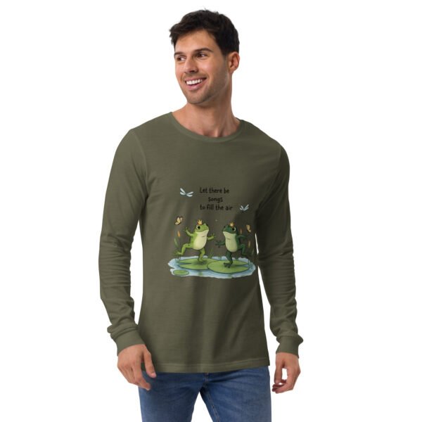 Ripple: Unisex Long Sleeve Tee - Image 4