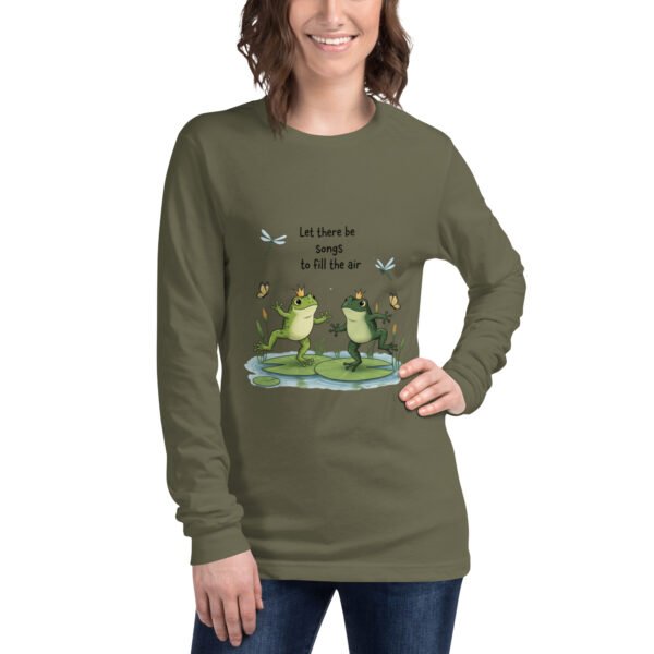 Ripple: Unisex Long Sleeve Tee - Image 5