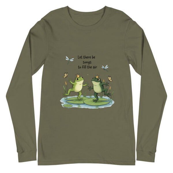Ripple: Unisex Long Sleeve Tee - Image 14