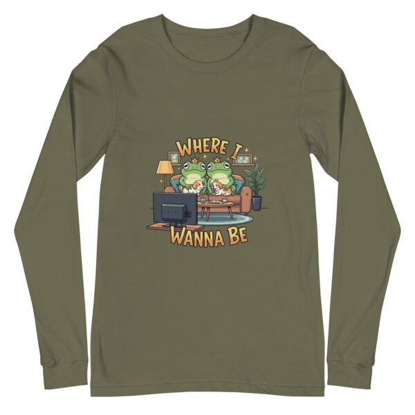 Where I Want to Be: Unisex Long Sleeve Tee - Image 14