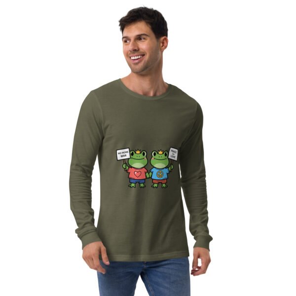 No More War: Unisex Long Sleeve Tee - Image 4