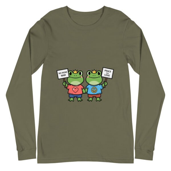 No More War: Unisex Long Sleeve Tee - Image 15