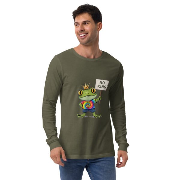 No King: Unisex Long Sleeve Tee - Image 3