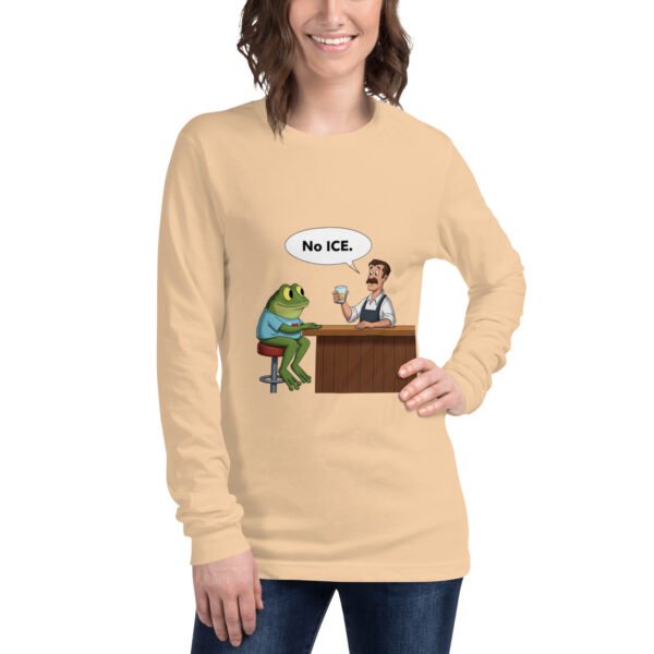 No ICE: Unisex Long Sleeve Tee - Image 15