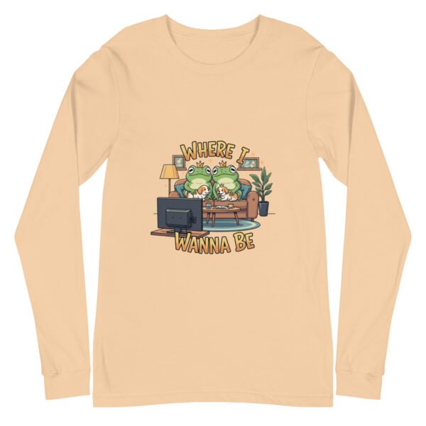 Where I Want to Be: Unisex Long Sleeve Tee - Image 17