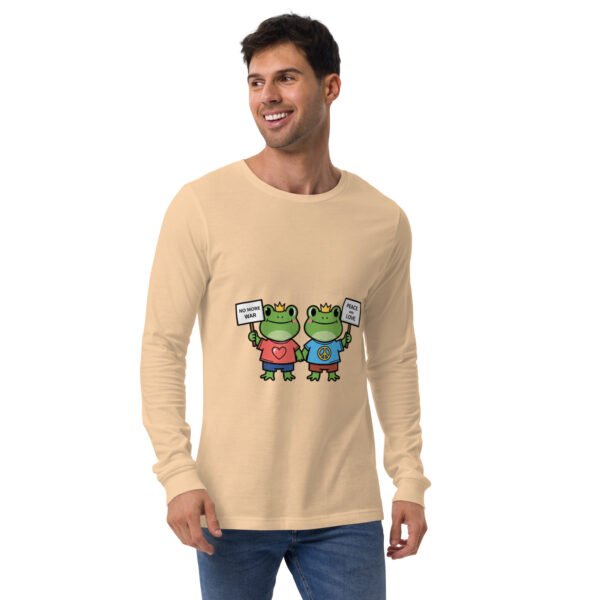 No More War: Unisex Long Sleeve Tee - Image 10