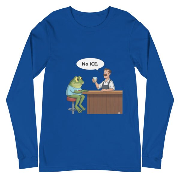 No ICE: Unisex Long Sleeve Tee - Image 19