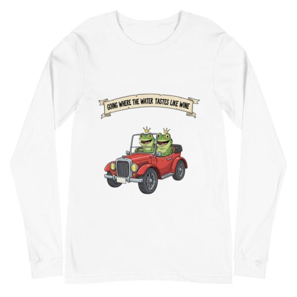 Going Where the Water: Unisex Long Sleeve Tee - Image 21