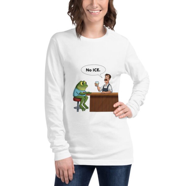 No ICE: Unisex Long Sleeve Tee - Image 17