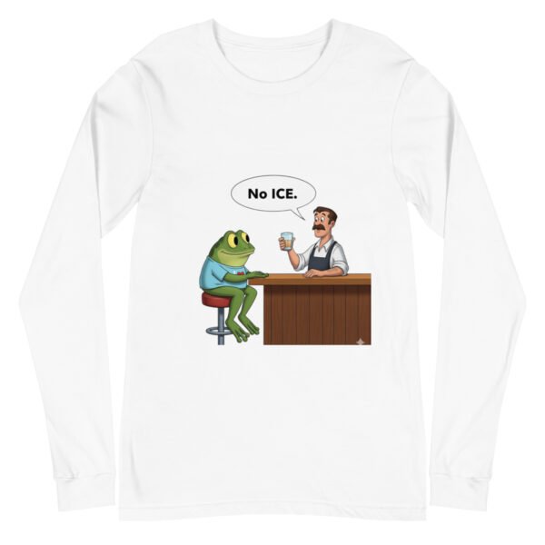 No ICE: Unisex Long Sleeve Tee - Image 31