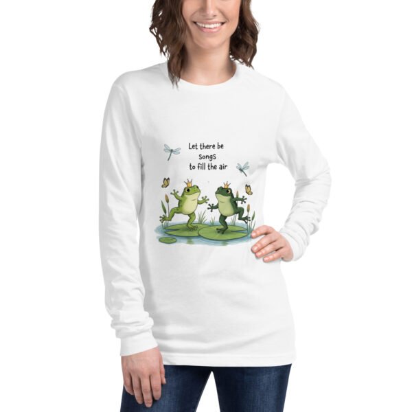 Ripple: Unisex Long Sleeve Tee - Image 13