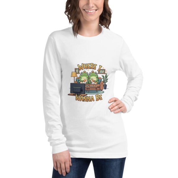 Where I Want to Be: Unisex Long Sleeve Tee - Image 12