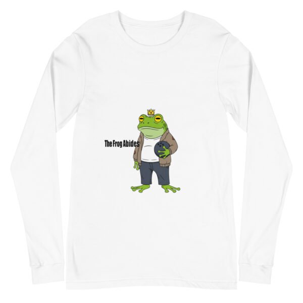 The Frog Abides: Unisex Long Sleeve Tee - Image 19