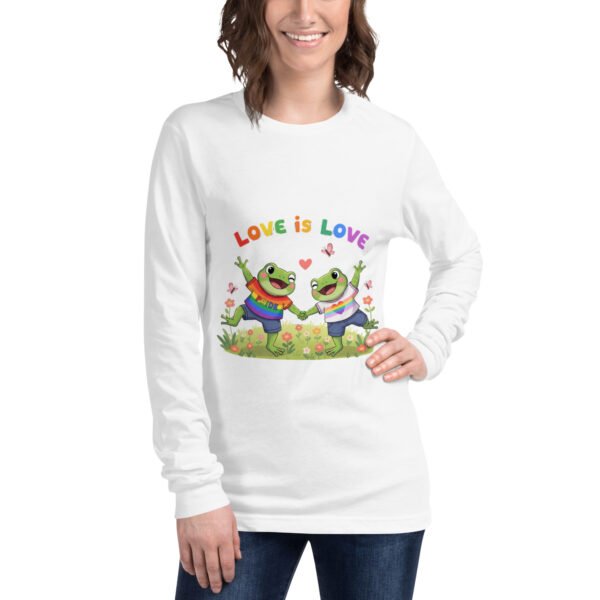 Love is Love: Unisex Long Sleeve Tee - Image 11