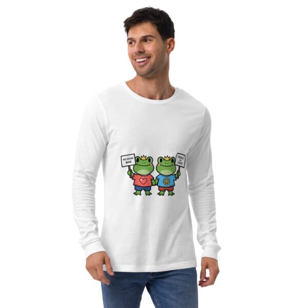 No More War: Unisex Long Sleeve Tee - Image 12