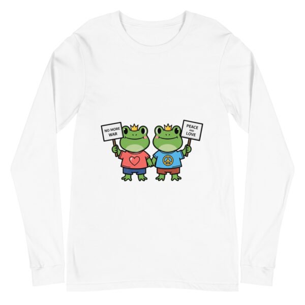 No More War: Unisex Long Sleeve Tee - Image 23