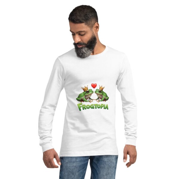 Frogtopia: Unisex Long Sleeve Tee - Image 11
